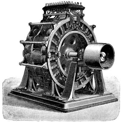GERARD'S ALTERNATING ELECTRIC MACHINE.