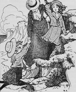 girls wearing hats, playing outdoors