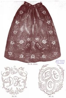 No. 39. APRON, No. 40., No. 41.  