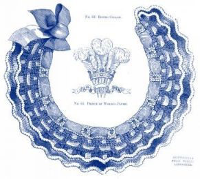No. 63. ROUND COLLAR, No. 64. PRINCE OF WALES'S PLUME.  