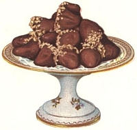 Maple Fondant Acorns.