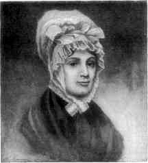 ANNA SYMMES HARRISON, WIFE OF PRESIDENT WILLIAM HENRY HARRISON, AND GRANDMOTHER OF PRESIDENT BENJAMIN HARRISON.