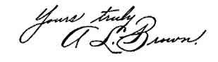 A mechanical or artificial hand in copy-book style, lightly and delicately traced.