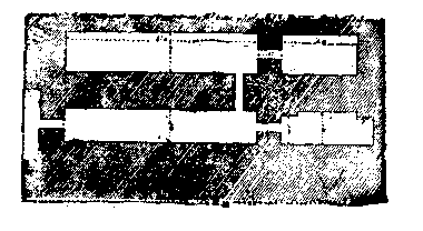 Fig 123.--Plan of chapel in mastaba of Thenti II., Fourth Dynasty, Sakkarah. 