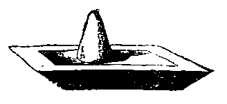 Fig 160.--Pestle and mortar for grinding colours. 