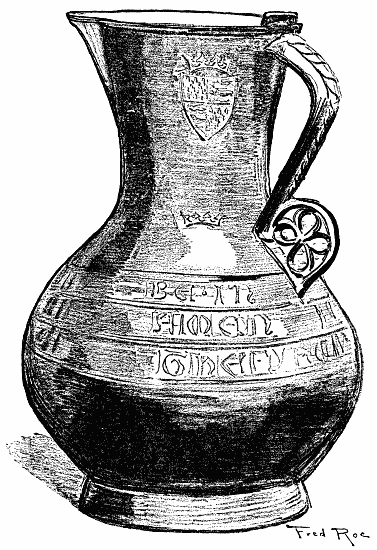 14th Cent Flagon