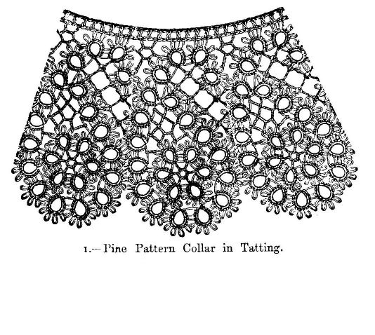 Pine Pattern Collar
