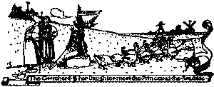 The Gooseherd & her Daughter meet the Princess at the Roadside