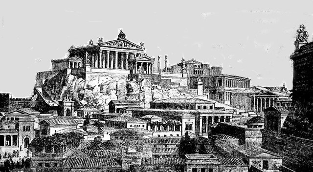 THE CAPITOL AND TEMPLE OF JUPITER.