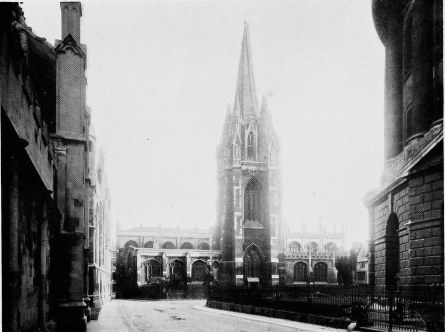 PLATE XXII  ST. MARY’S CHURCH, OXFORD: THE FIRST HOME OF THE UNIVERSITY LIBRARY