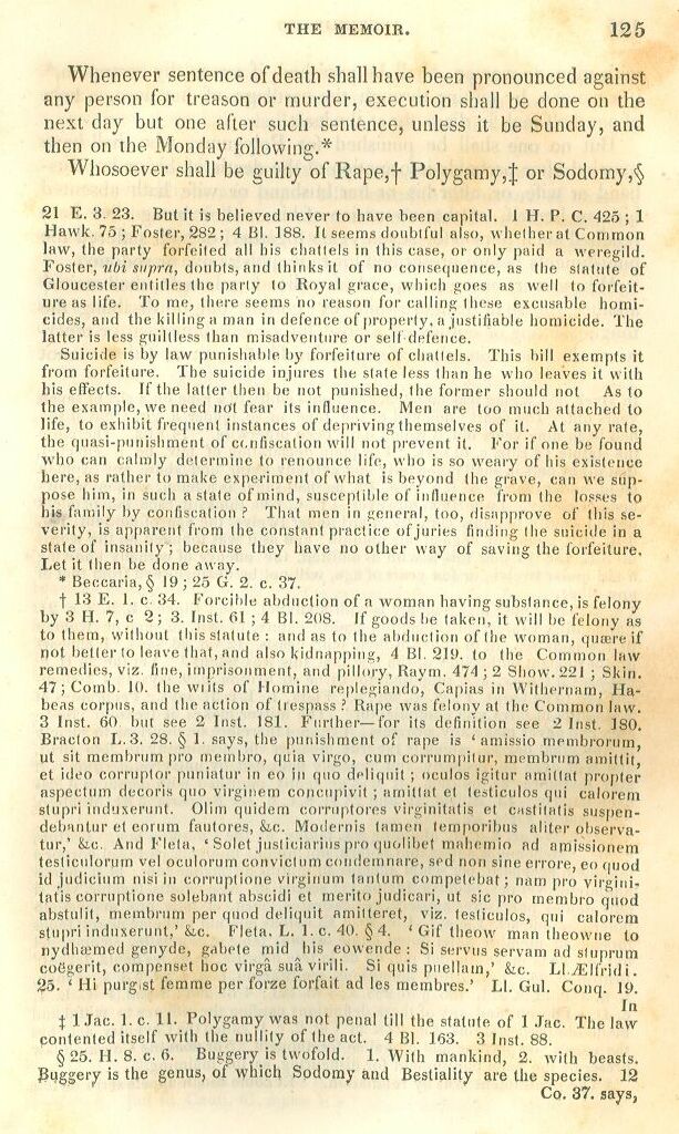 Bill for Proportioning Crimes and Punishments, Page125