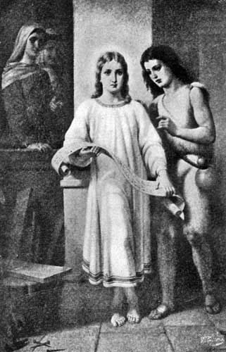 Christ and St. John Christ and St. John