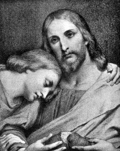 Christ and St. John Christ and St. John