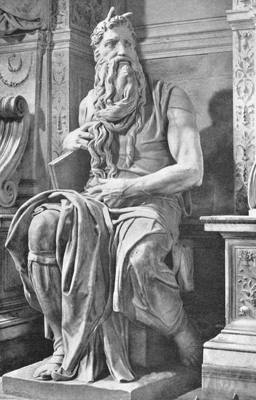 MOSES. Church of S. Pietro in Vincoli, Rome MOSES. Church of S. Pietro in Vincoli, Rome