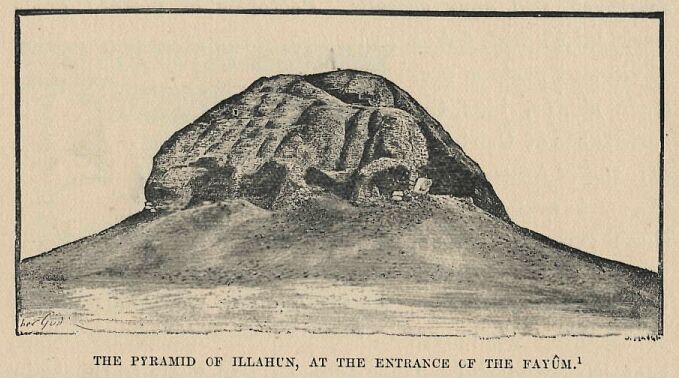 396.jpg the Pyramid of Illahun, at The Entrance Of The Fa.Ûm 
