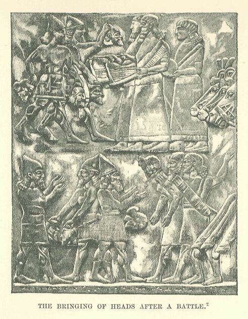 198.jpg the Bringing of Heads After a Battle