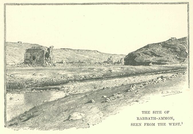 354.jpg the Site of Rabbath-amon, Seen from The West