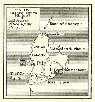 370.jpg Map of Tyre Subsequent to Hiram