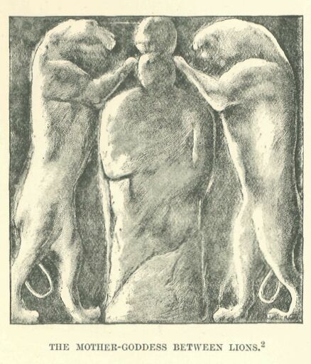 097.jpg the Mother-goddess Between Lions 