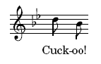 Music: Cuckoo!