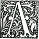 ORNAMENTAL CAPITAL 'A' ORNAMENTAL CAPITAL 'A'