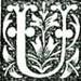 ORNAMENTAL CAPITAL 'U' ORNAMENTAL CAPITAL 'U'