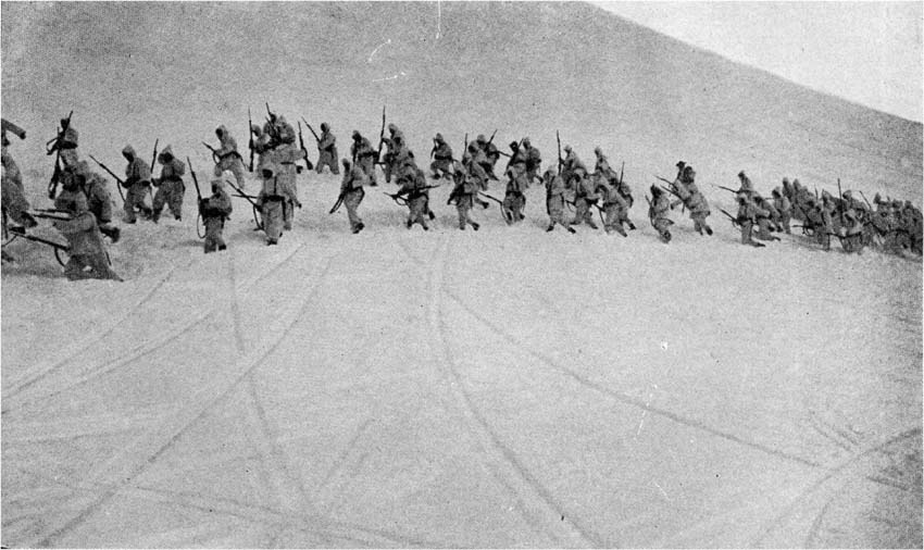 Alpini Going Into Action.