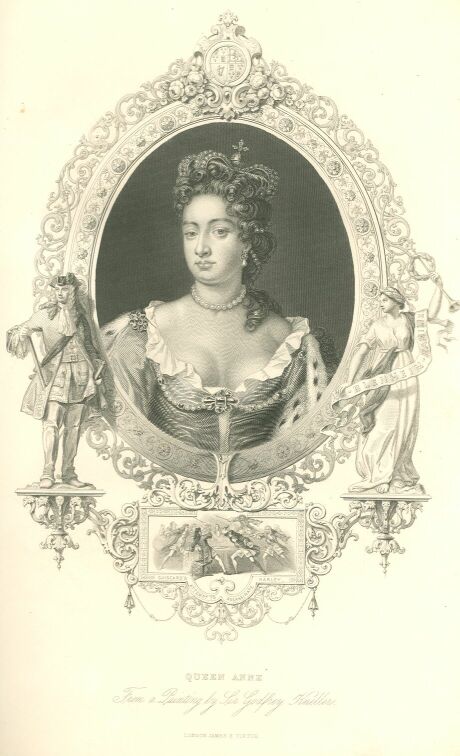 PORTRAIT OF QUEEN ANNE Portrait of Queen Anne