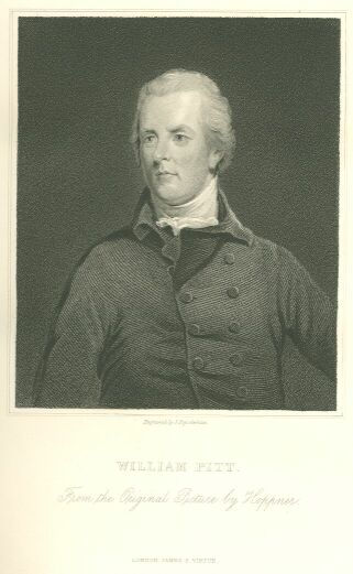 PORTRAIT OF WILLIAM PITT Portrait of William Pitt