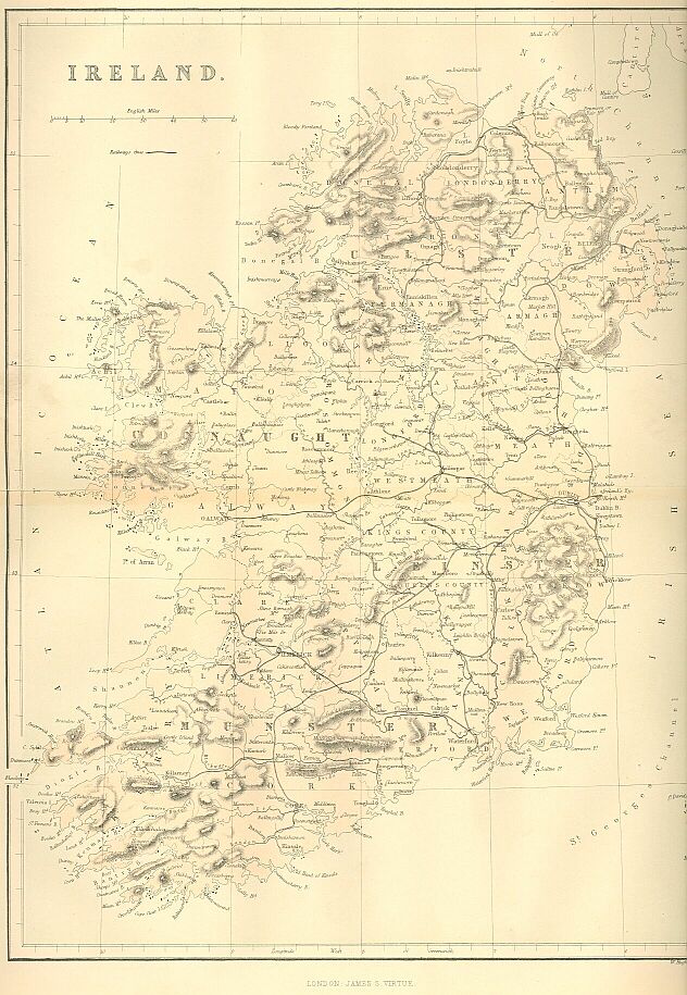 MAP OF IRELAND Map of Ireland