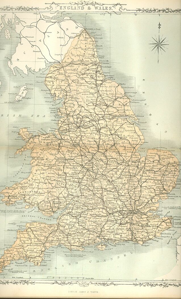MAP OF ENGLAND AND WALES Map of England and Wales