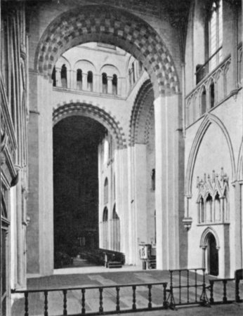 THE CROSSING, LOOKING WESTWARD