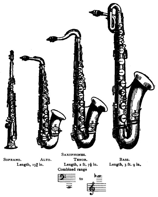 saxophones saxophones