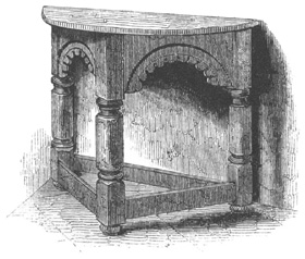 Table, (temp. Charles I.,) Chipping-Warden Church, Northamptonshire.