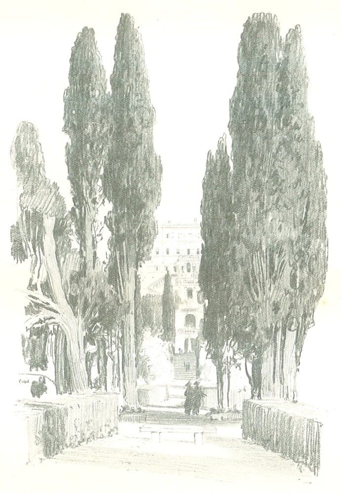 IN THE GARDEN OF THE 'VILLA D'ESTE'-TIVOLI.