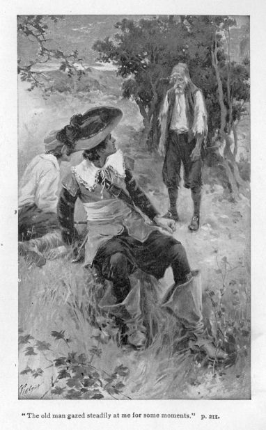 "The old man gazed steadily at me for some moments."