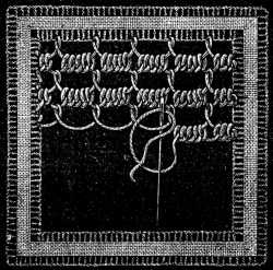 FIG. 724. FIFTH LACE STITCH.