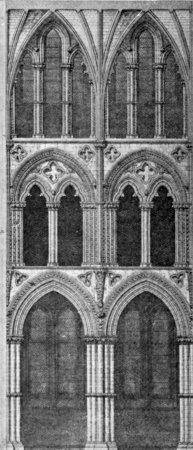 ELEVATION OF THE BAYS OF THE PRESBYTERY.