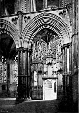 BISHOP ALCOCKS CHANTRY FROM THE RETRO-CHOIR