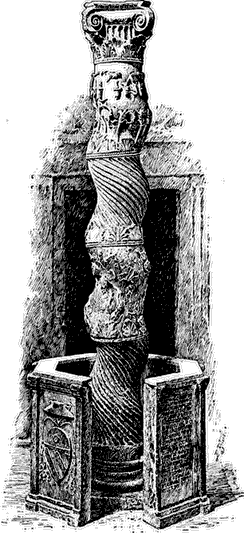 The Colonna Santa.