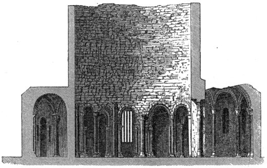 17. Section of Lanleff Church.