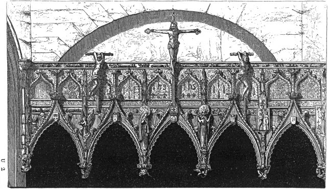 62. Rood-Screen or Jubé, St Fiacre.