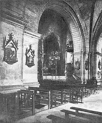 A SUGGESTIVE VIEW FROM THE SIDE AISLE