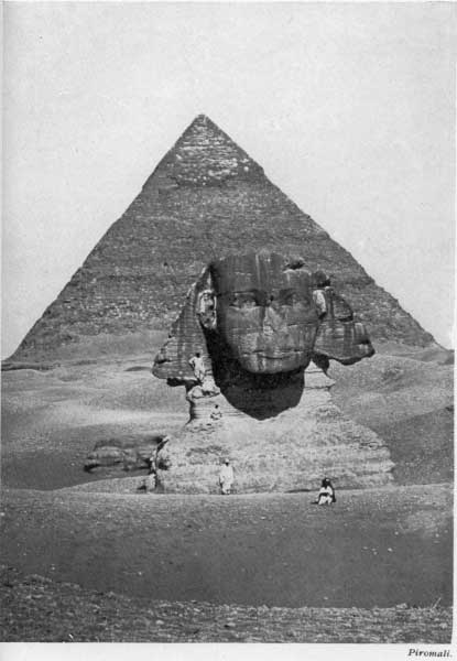 Plate 11 THE SPHINX AND THE SECOND PYRAMID. Page 79