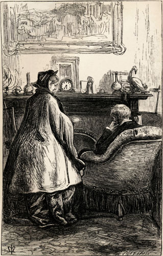 "Tom," she said, "I have come back."