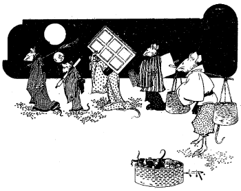 Les rats déménagèrent