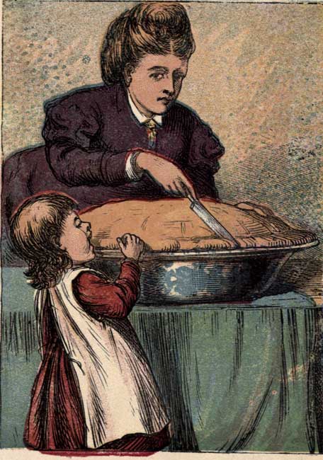 A Apple Pie. B bit it. C cut it.