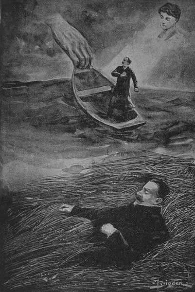 "IN MY DREAM I WAS ON A SHORELESS SEA."—Page 286.