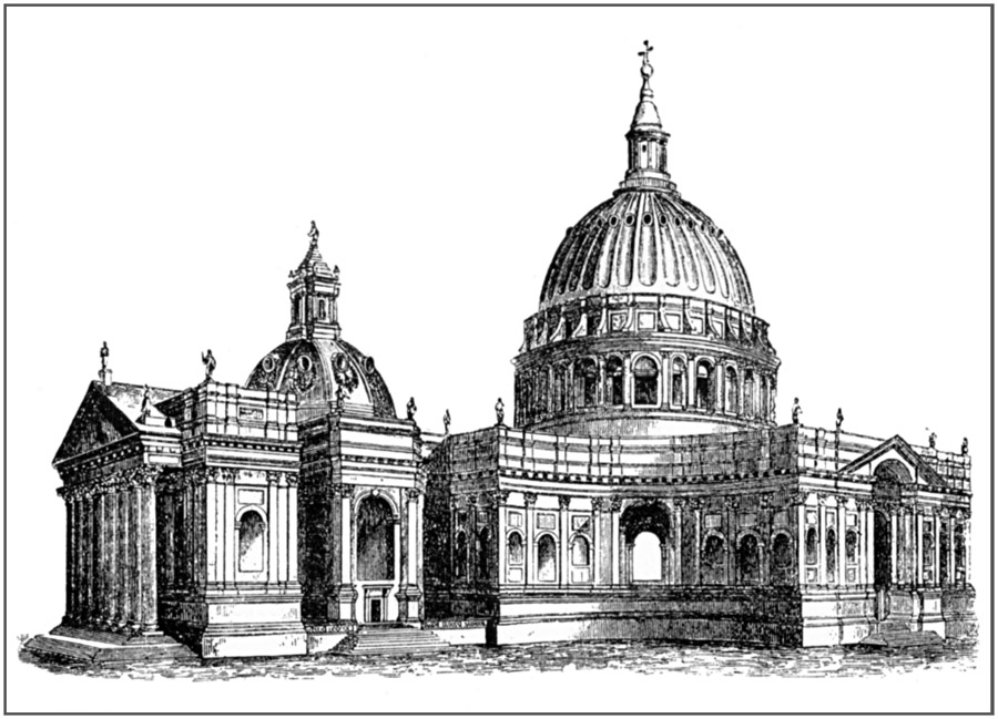 Model of Wren's First Design
