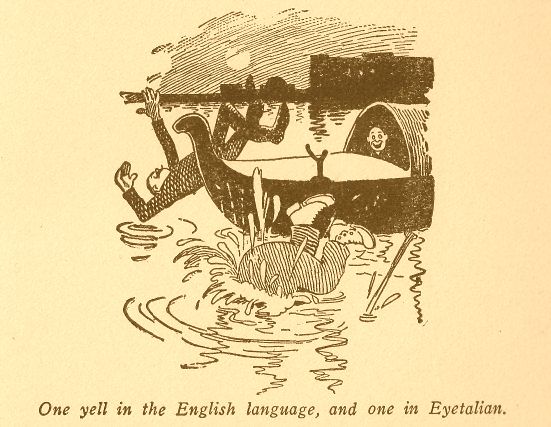 Overboard, One Yell in the English Language, One In Eye-talian 193